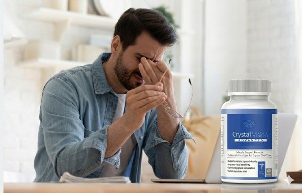 Crystal Vision eye supplement for daily vision support