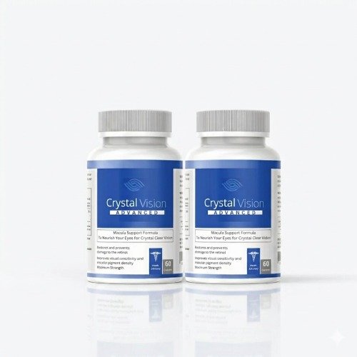 Crystal Vision eye supplement for daily vision support